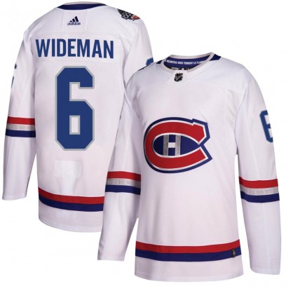 Men's Authentic Montreal Canadiens Chris Wideman Adidas 2017 100 Classic Jersey - White