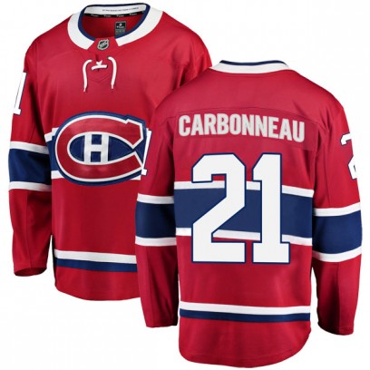 Men's Breakaway Montreal Canadiens Guy Carbonneau Fanatics Branded Home Jersey - Red