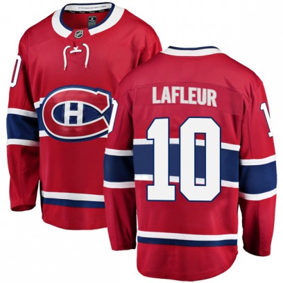 Men's Breakaway Montreal Canadiens Guy Lafleur Fanatics Branded Home Jersey - Red
