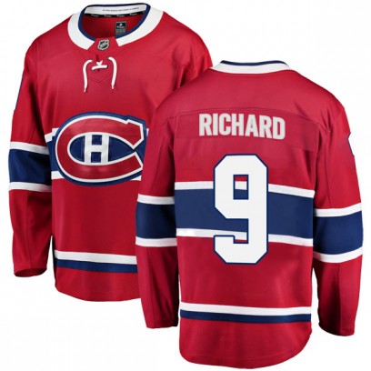 Men's Breakaway Montreal Canadiens Maurice Richard Fanatics Branded Home Jersey - Red
