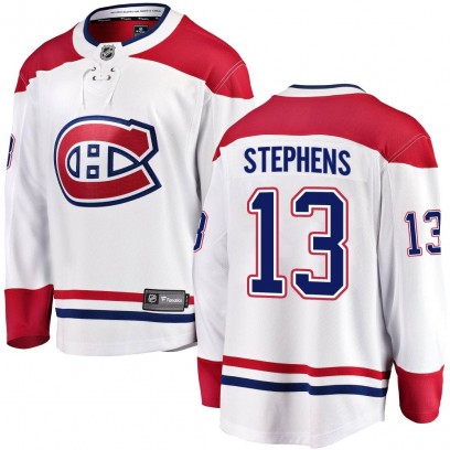 Youth Breakaway Montreal Canadiens Mitchell Stephens Fanatics Branded Away Jersey - White