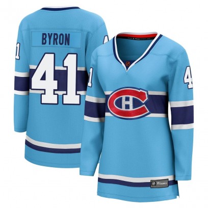 Women's Breakaway Montreal Canadiens Paul Byron Fanatics Branded Special Edition 2.0 Jersey - Light Blue