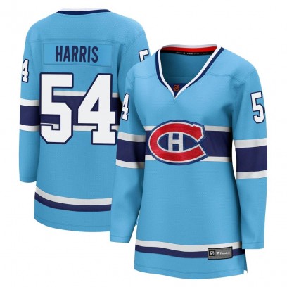 Women's Breakaway Montreal Canadiens Jordan Harris Fanatics Branded Special Edition 2.0 Jersey - Light Blue