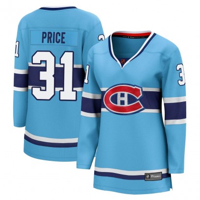 Women's Breakaway Montreal Canadiens Carey Price Fanatics Branded Special Edition 2.0 Jersey - Light Blue