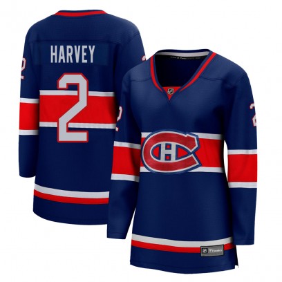 Women's Breakaway Montreal Canadiens Doug Harvey Fanatics Branded 2020/21 Special Edition Jersey - Blue