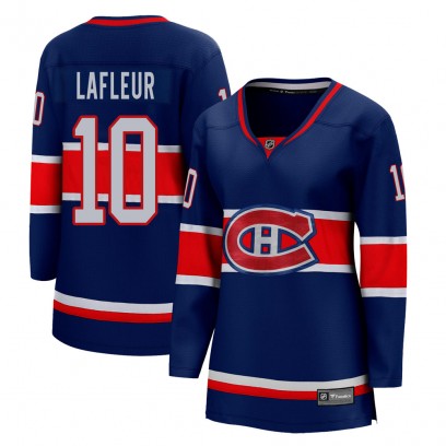 Women's Breakaway Montreal Canadiens Guy Lafleur Fanatics Branded 2020/21 Special Edition Jersey - Blue