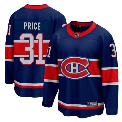 Men's Breakaway Montreal Canadiens Carey Price Fanatics Branded 2020/21 Special Edition Jersey - Blue