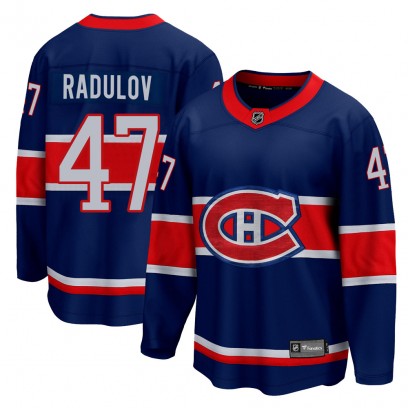 Men's Breakaway Montreal Canadiens Alexander Radulov Fanatics Branded 2020/21 Special Edition Jersey - Blue