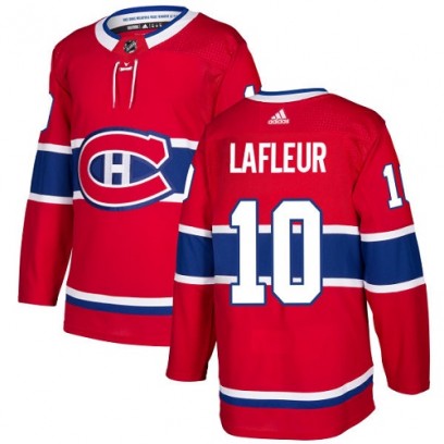 Youth Authentic Montreal Canadiens Guy Lafleur Adidas Home Jersey - Red